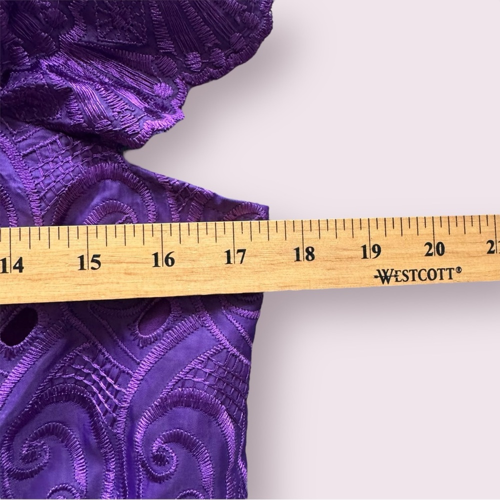Vintage Purple Skirt Set with Top, Whimsygoth Witchcore Regency Vibes - Picture 9 of 14